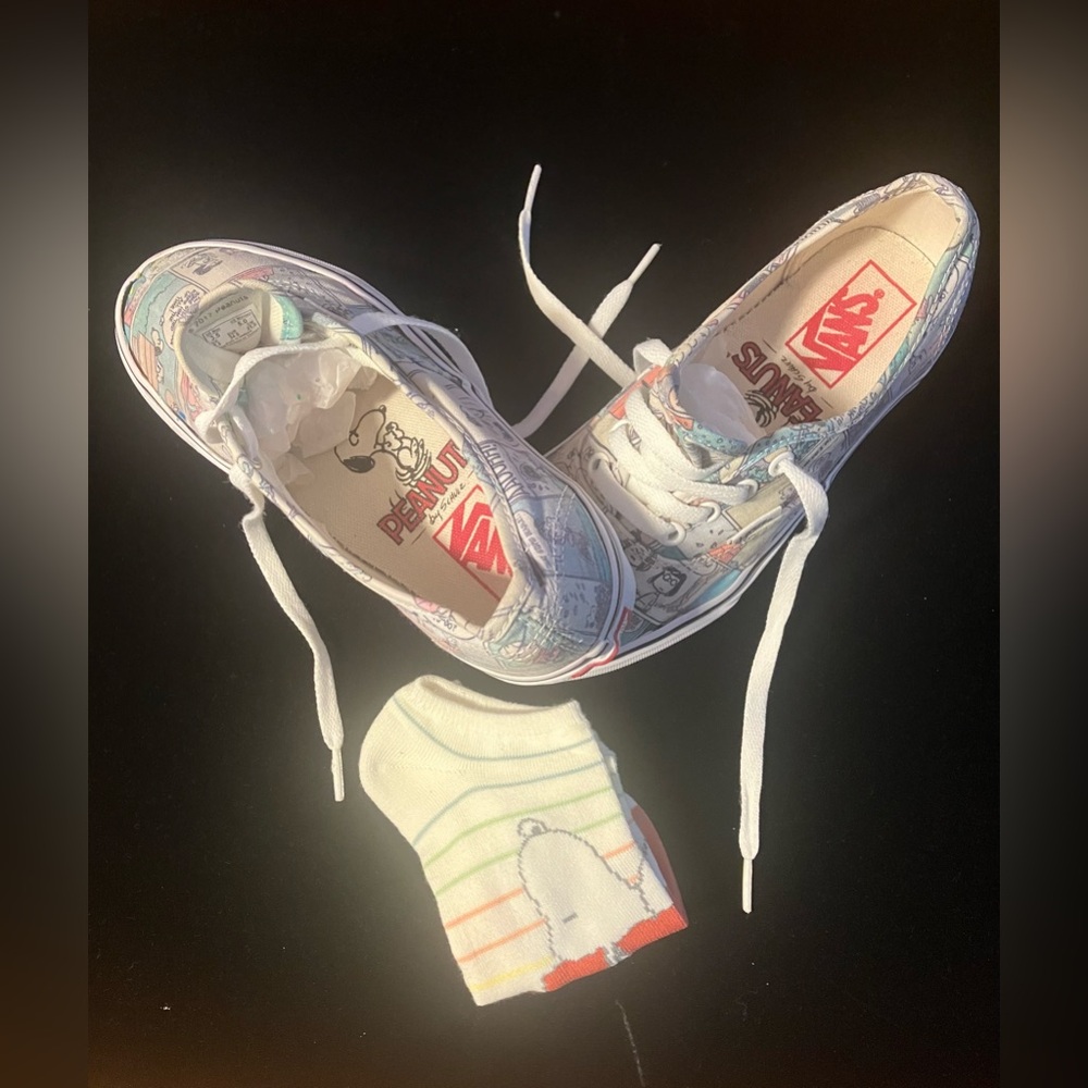 Vans Peanuts Print Sneakers